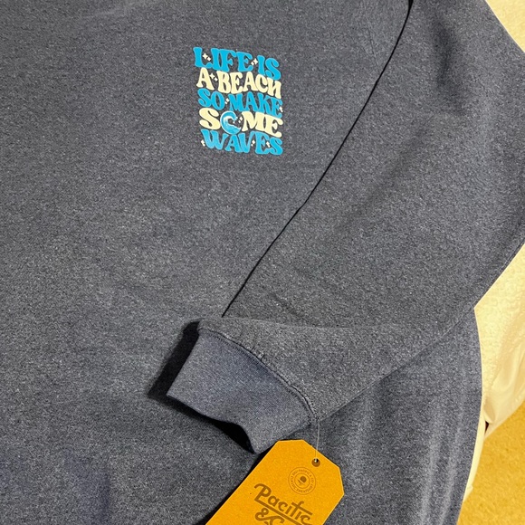 Life’s a Beach Sweatshirt XL Ocean City MD - Picture 2 of 5